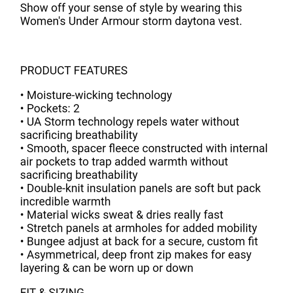 Under Armour Storm Daytona Vest - Picture 9 of 15